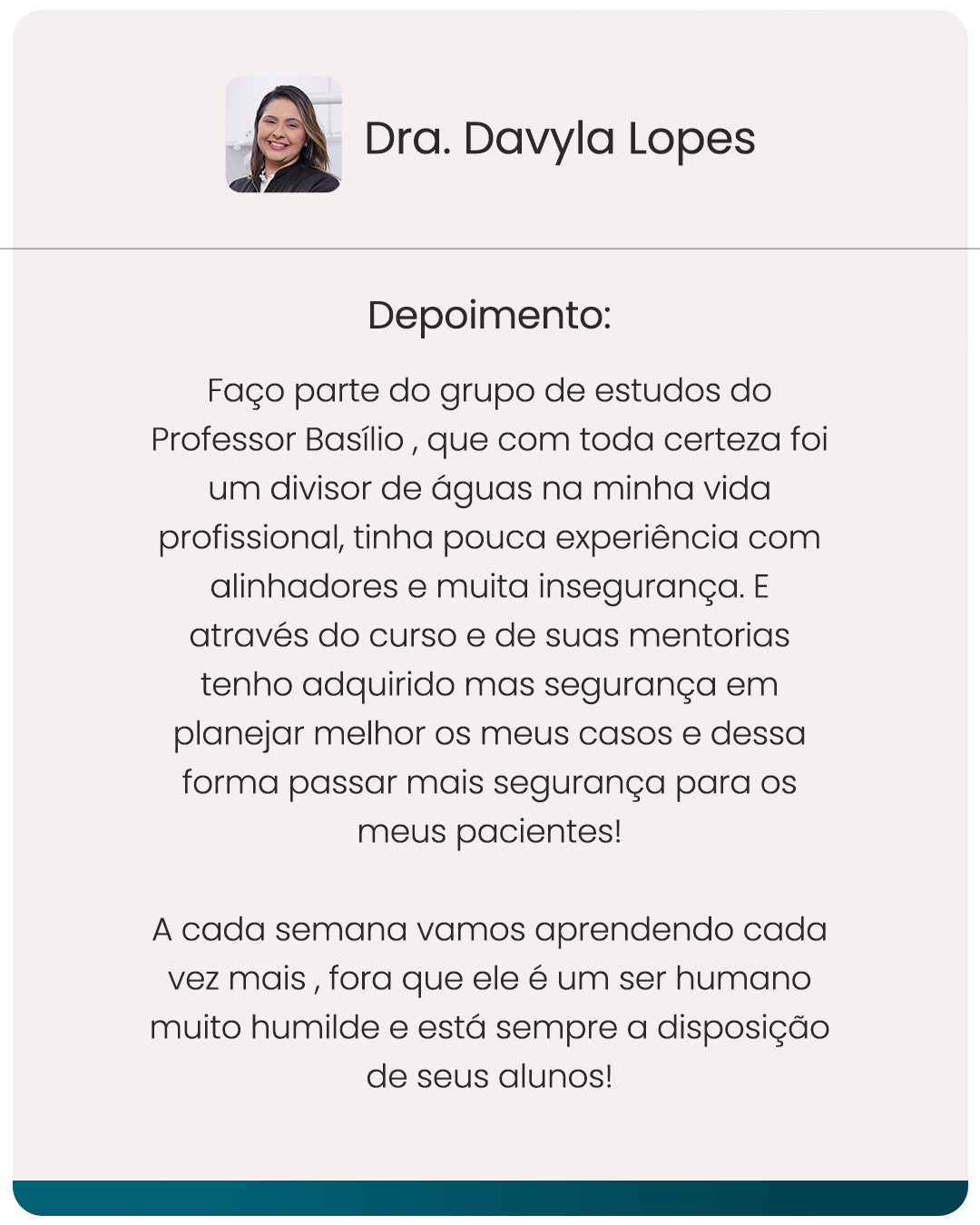 Dra. Davyla Lopes
