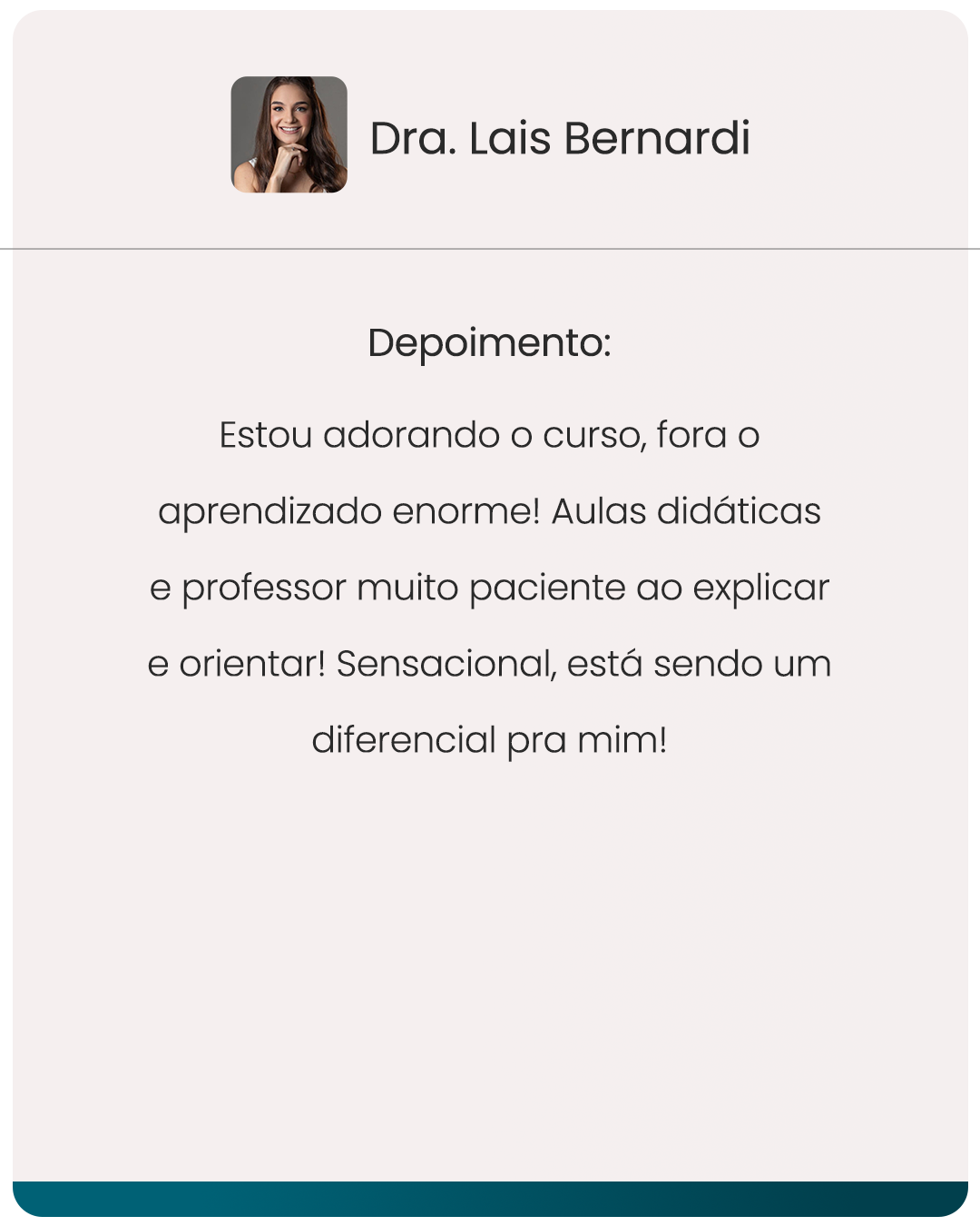 Dra. Lais Bernardi